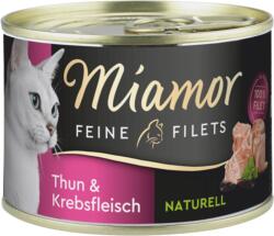 Miamor Filets Naturelle konzerv 156g - Rák + tonhal