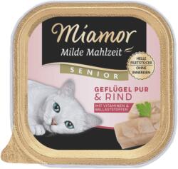 Miamor Milde Mahlzeit Senior alutasakos macskatáp, 100g - Baromfi + marha