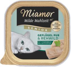 Miamor Milde Mahlzeit Senior tálka 100g - Baromfi + őz
