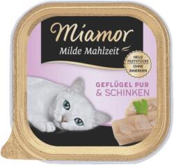 Miamor Milde Mahlzeit alutasakos macskatáp, 100g - Baromfi + sonka
