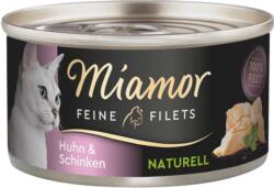 Miamor Filets - Szószban, konzerv, 80g - Csirke + sonka