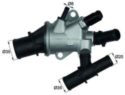 MAHLE Termostat chladenia MAHLE TI 170 88 (TI 170 88)