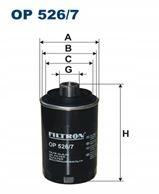 Filtron Olaj Szűrő Filtron Op 526/7