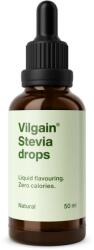 Vilgain Flavour Drops -⁠ természetes édesítőszer steviából, kalória, színezékek és mesterséges aromák nélkül, nem emeli a vércukorszintet