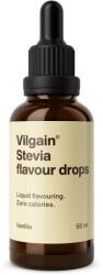 Vilgain Flavour Drops -⁠ természetes édesítőszer steviából, kalória, színezékek és mesterséges aromák nélkül, nem emeli a vércukorszintet