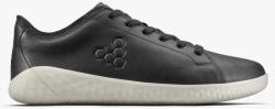 Vivobarefoot Geo Court IV Leather Mens Obsidian Bőr Félcipő