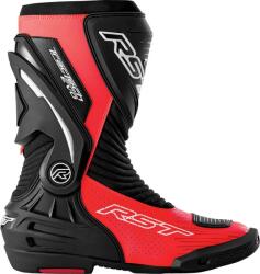 RST TracTech Evo D3O csizma - fekete/flo piros RST Sisakok és ruházat Csizmák