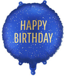 Partydeco Szülinapi lufi 18" 45cm Happy Birthday (LUFI157514)