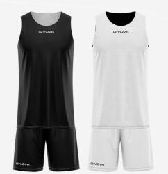 Givova KIT REVERSE kosárlabda szett fekete-fehér 3XS