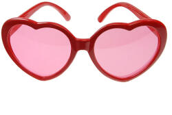 PartyDeco Napszemüveg, Piros, szív (LUFI677980)