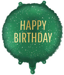 Partydeco Szülinapi lufi 18" 45cm Happy Birthday (LUFI330108)