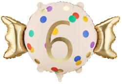 Partydeco Szám, Számos lufi 30" 76cm - 6--os lufi (LUFI622134)