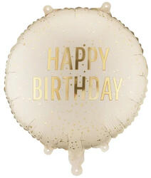 Partydeco Szülinapi lufi 18" 45cm Happy Birthday (LUFI972806)