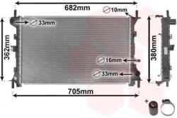 VAN WEZEL Chladič motora VAN WEZEL 18002264 (18002264)