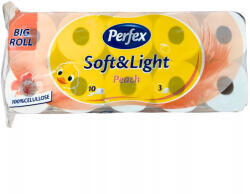 Globál Pack Perfex Wc papír 10 tekercs 3 réteg barack