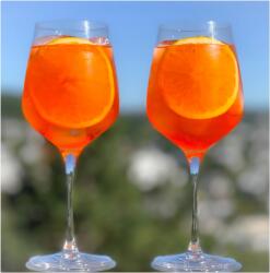 Tokachi Topkapi Aperol Spritz Glass Dawn XL Aperola poharak 5 db
