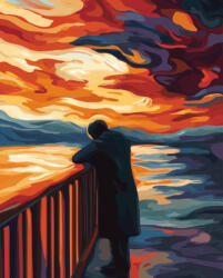 Alkotásutca Melankólia - Számfestő készlet kereten 40x50