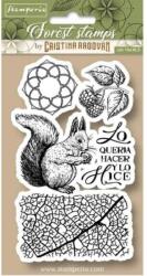  HD gumi pecsételő 10x16, 5 cm - Mókus