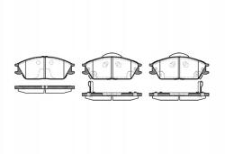 Remsa 0224.22 Féktárcsa betét készlet