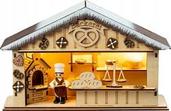 100 Világító pékség házikó 27 x 7, 5 x 17, 5cm (B08FY2F9FF)