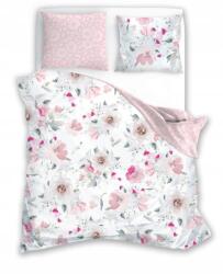 Faro Pamut Ágyneműhuzat Virágok növények 220x200 2x 70x80 cm 3 részes szett (MILAGRO 03)