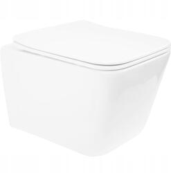 Rea Akasztós Wc Tál Rea Julio Rimless White Függesztett Tál Hófehér (REA-C4803)