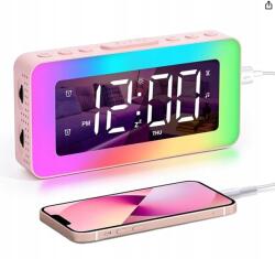  Ruha Ébresztőóra gyerekeknek és felnőtteknek, digitális ébresztőóra fénnyel (5904133216619)