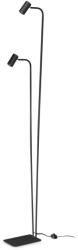 Ideal Lux Lampadar/Lampa de podea stil minimalist Ginger pt2 negru (326672 IDL)