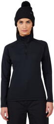 Rossignol Női sí pulóver Rossignol Mid Layer Stretch Half-Zip Black XXL (RLOWL17_200)