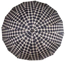 Manier Umbrela gri cu buline negre UB016