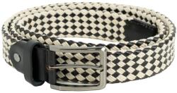 Manier Curea din material impletit cu piele CB036