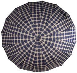 Manier Umbrela gri cu buline albastre UB017