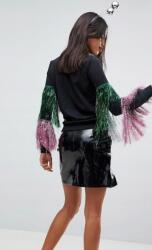  Club L Plus Size Pulóver Rojtokkal 52-54-ES Méret