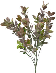 Valex Decor Eukaliptusz csokor, 7 ágú, 34cm magas - Zöld / Lila (LD030-04)