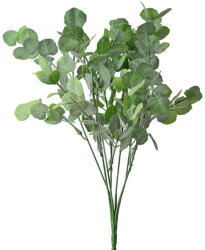 Valex Decor Eukaliptusz csokor, 7 ágú, 34cm magas - Sötétzöld (LD031-02)