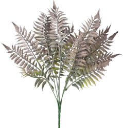 Valex Decor Páfrány csokor 7 ágú, 41 cm magas - Zöld / Lila (LD032-02)