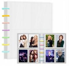  3 inch-es A3 inch-es fotóalbum Kpop Photocard Binder Binder Sleeves