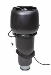 VILPE E190P/125/IS/500 tetőventilátor, fekete