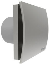 CATA UC-10 Silentis Hygro szürke ventilátor utószellőztető és páraérzékelő funkcióval, fordulatszám állítási lehetőséggel, dekoratív előlappal, pillangószeleppel