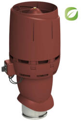 VILPE ECo160P/500 FLOW tetőventilátor, vörös - ventilatordepo