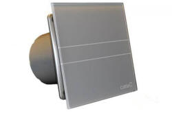 CATA E-100MST ventilátor metakrilát előlappal, utószellőztető funkcióval, szürke