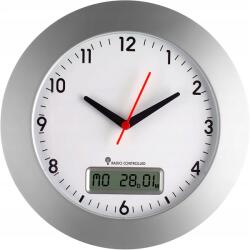 TFA Dostmann falióra ezüst 30cm (98.1092)