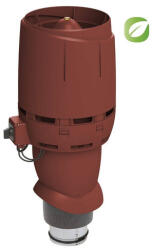 VILPE ECo125P/500 FLOW tetőventilátor, vörös