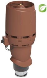 VILPE ECo125P/500 FLOW tetőventilátor, téglavörös