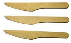  Kés egyszer használatos fa 100 db/csomag (16426) - iroszer24