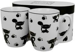 Duo Két cicás bögre Duo, porcelán, 360 ml (5902693933182)