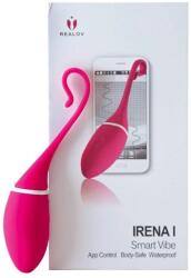  Вибро яйце, смартфон контролирано - Realov Irena Pink (REALOV0001)