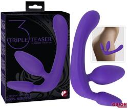  Страплес страп-он, тройна стимулация, 20см. - Strapless Strap-On (YOU2T00383)