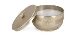 Bizzotto Lumanare in borcan aluminiu auriu Ø14x9, 5h (0184839)