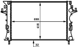 MAHLE Chlodnica Wody (cr 461 000s)